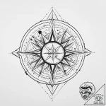 Tattoo sketch cosmic foundation, tattoo drawi… – tattoo sketch (№1755909706_0, 23.08.2025 00:41) — tattoovalue.net