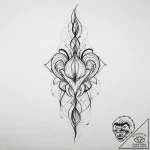 Tattoo sketch onyx, ink illustration for tatt… – tattoo sketch (№1755912096_0, 23.08.2025 01:21) — tattoovalue.net