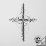 Tattoo sketch heartbeat with a sound, artisti… – tattoo sketch (№1755912294_0, 23.08.2025 01:24) — tattoovalue.net