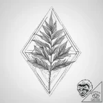 Tattoo sketch a symbolic plant, tattoo drawin… – tattoo sketch (№1755912690_0, 23.08.2025 01:31) — tattoovalue.net