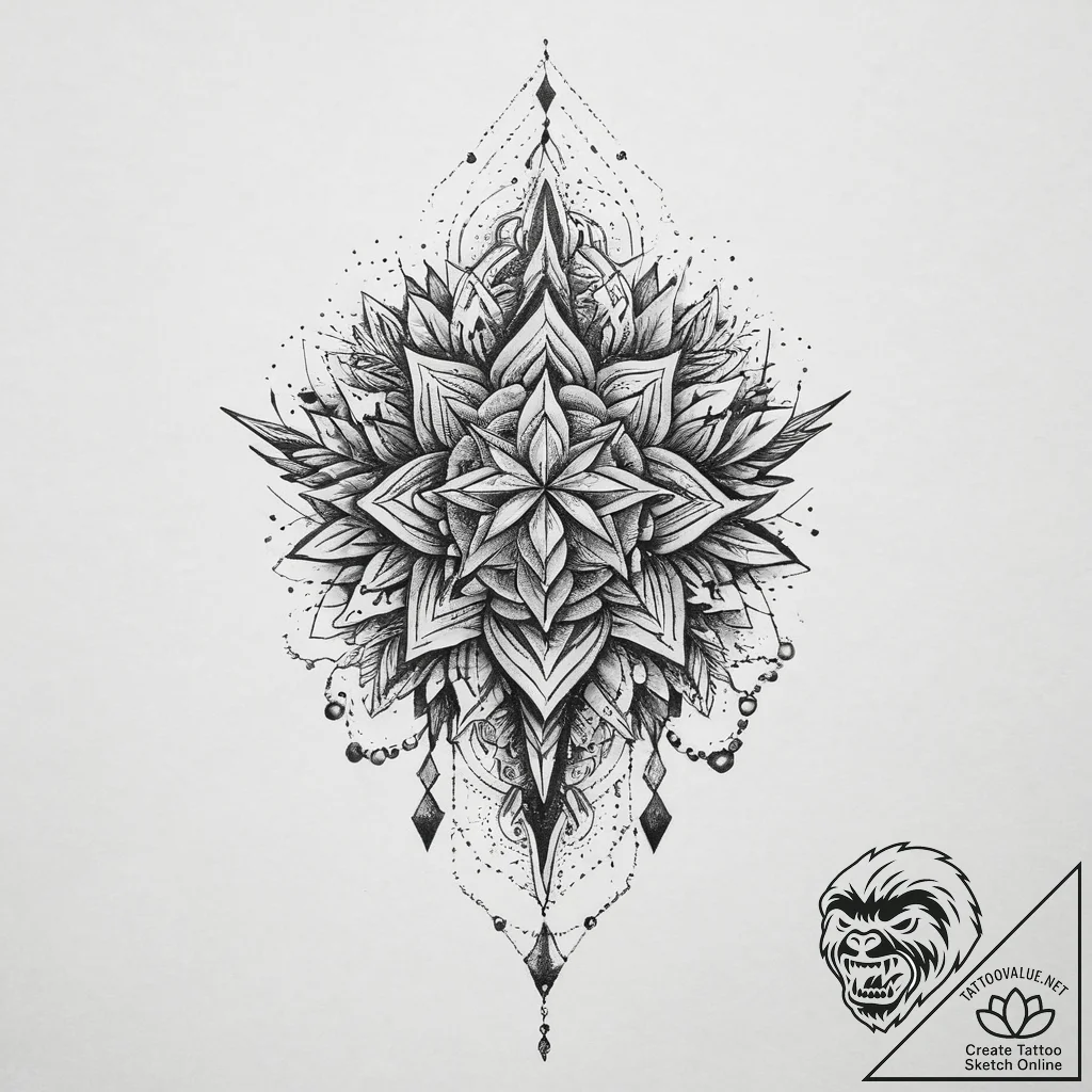 Tattoo sketch ruby, tattoo flash sheet design... - tattoo sketch (№1755915294_0, 23.08.2025 02:14) — tattoovalue.net