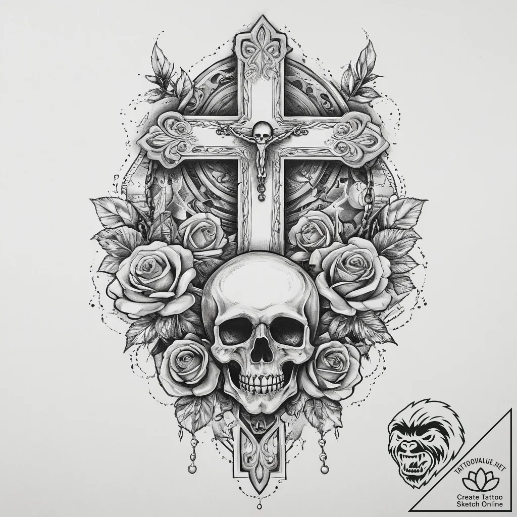 Tattoo sketch delicate chain tattoo, artistic... - tattoo sketch (№1755924018_0, 23.08.2025 04:40) — tattoovalue.net