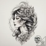Tattoo sketch mystical representation, artist… – tattoo sketch (№1755926228_0, 23.08.2025 05:17) — tattoovalue.net