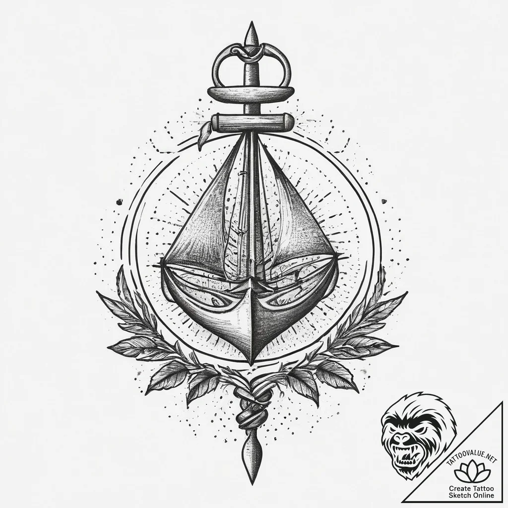 Tattoo sketch goal, tattoo sketch design, old... - tattoo sketch (№1755932777_0, 23.08.2025 07:06) — tattoovalue.net