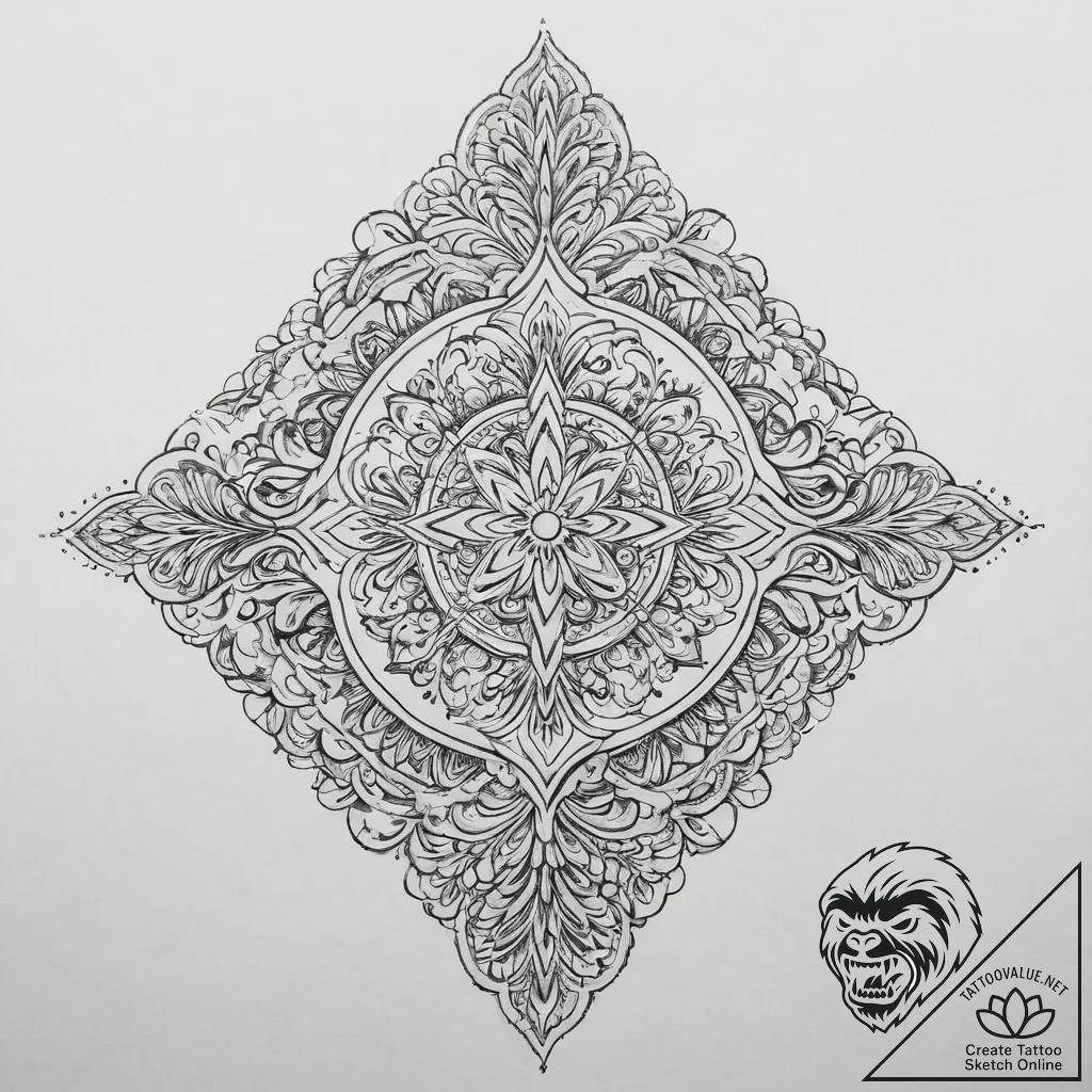 Tattoo sketch white, concept art for tattoo,... - tattoo sketch (№1755932974_0, 23.08.2025 07:09) — tattoovalue.net