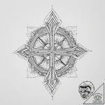 Tattoo sketch allah symbol, tattoo sketch des… – tattoo sketch (№1755934564_0, 23.08.2025 07:36) — tattoovalue.net