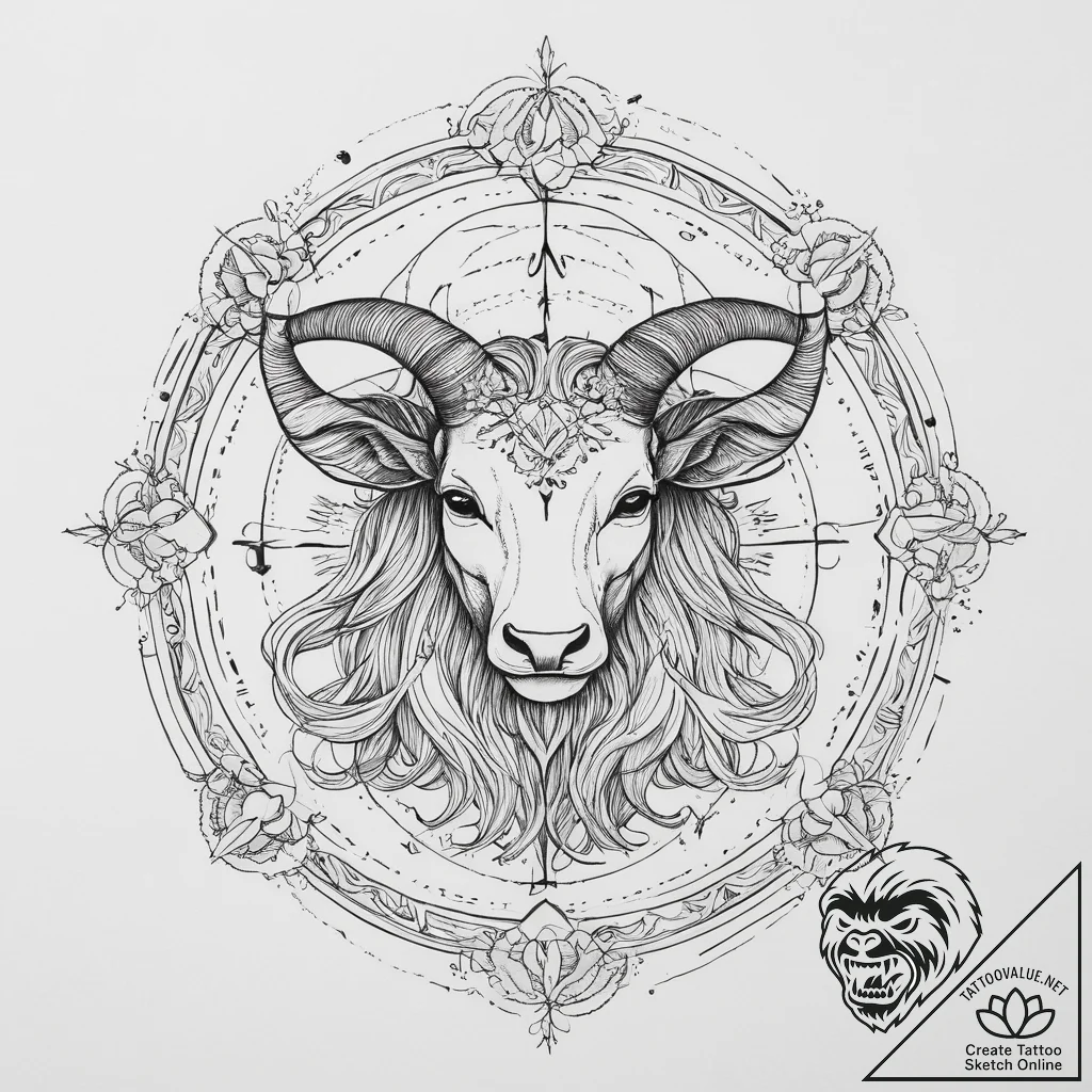 Tattoo sketch map with zodiac signs, tattoo f... - tattoo sketch (№1755935961_0, 23.08.2025 07:59) — tattoovalue.net