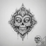 Tattoo sketch a symbolic event, tattoo flash… – tattoo sketch (№1755936771_0, 23.08.2025 08:12) — tattoovalue.net