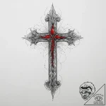 Tattoo sketch divine self, tattoo line art, b… – tattoo sketch (№1755938561_0, 23.08.2025 08:42) — tattoovalue.net