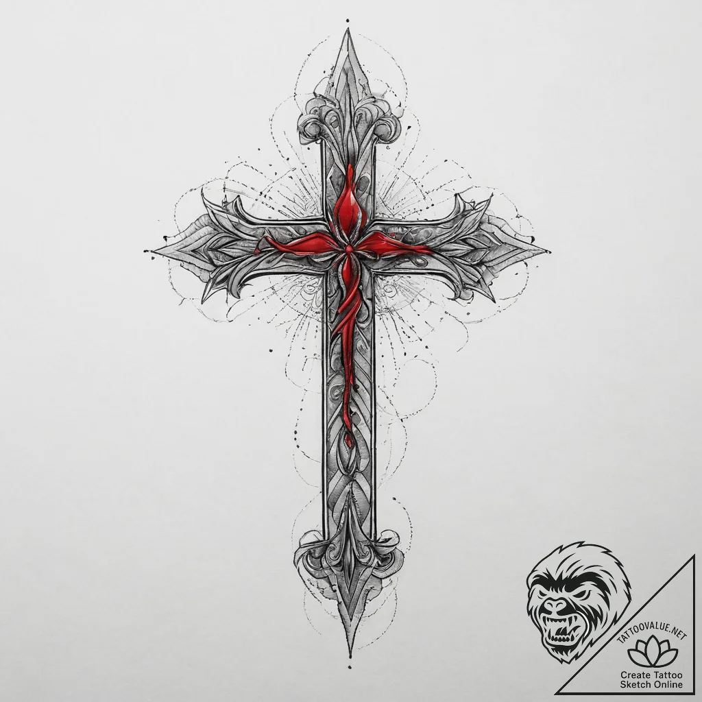 Tattoo sketch divine self, tattoo line art, b... - tattoo sketch (№1755938561_0, 23.08.2025 08:42) — tattoovalue.net
