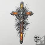 Tattoo sketch soldier with a pencil, tattoo d… – tattoo sketch (№1755939161_0, 23.08.2025 08:52) — tattoovalue.net