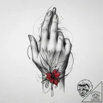 Tattoo sketch beige, concept art for tattoo,… – tattoo sketch (№1755940352_0, 23.08.2025 09:12) — tattoovalue.net