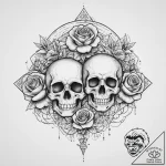 Tattoo sketch holy cosmos, ink illustration f… – tattoo sketch (№1755940556_0, 23.08.2025 09:15) — tattoovalue.net