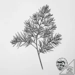 Tattoo sketch dill plant, tattoo drawing outl… – tattoo sketch (№1755945298_0, 23.08.2025 10:34) — tattoovalue.net