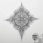 Tattoo sketch blessed fable – tattoo sketch (№1755947266_0, 23.08.2025 11:07) — tattoovalue.net