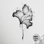 Tattoo sketch ginkgo leaf, tattoo sketch desi… – tattoo sketch (№1755947658_0, 23.08.2025 11:14) — tattoovalue.net