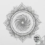 Tattoo sketch spiral, tattoo flash sheet desi… – tattoo sketch (№1755949620_0, 23.08.2025 11:47) — tattoovalue.net