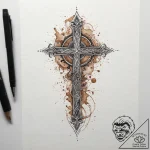 Tattoo sketch balance, artistic tattoo sketch… – tattoo sketch (№1755953510_0, 23.08.2025 12:51) — tattoovalue.net