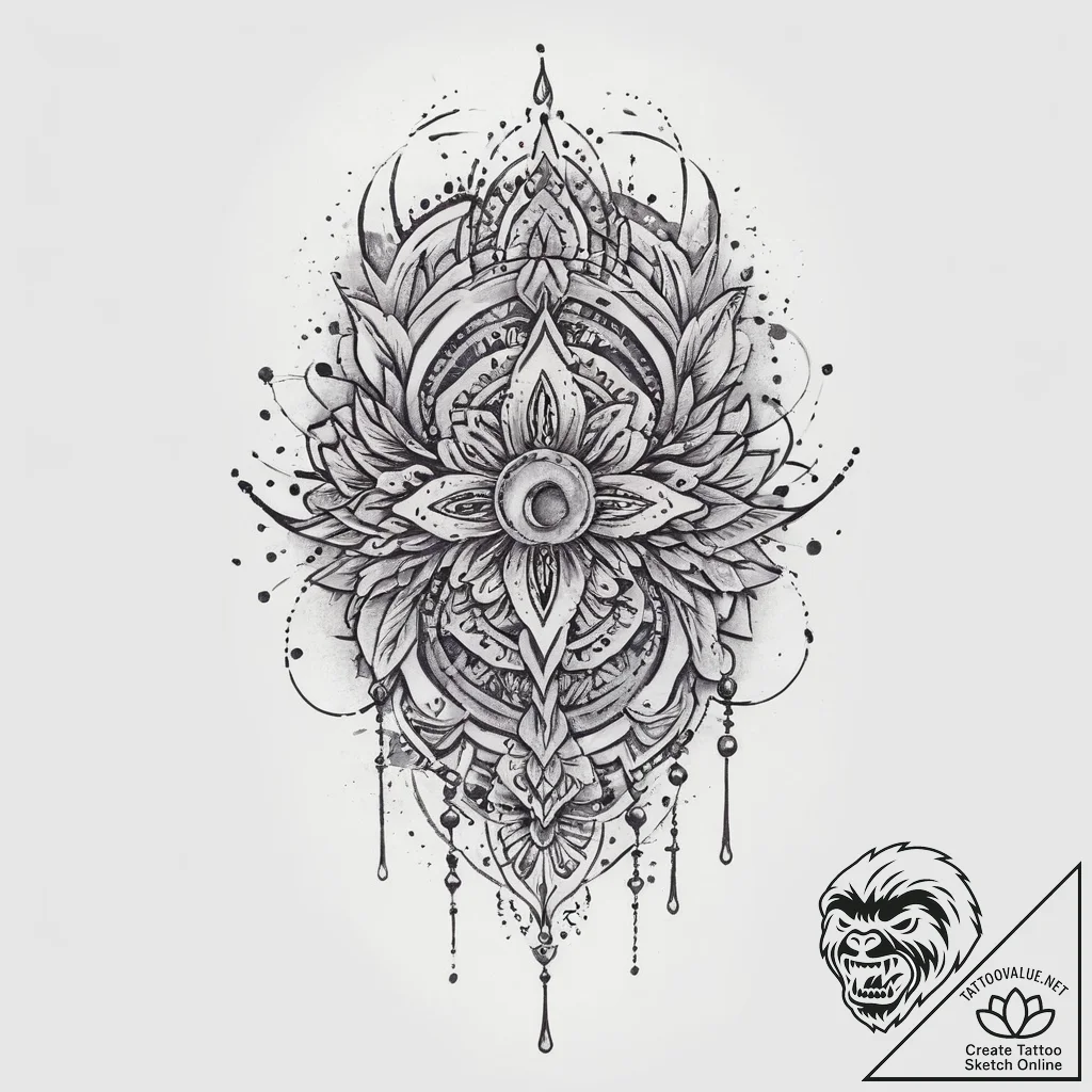 Accessories & jewelry, tattoo sketch design,... - tattoo sketch (№1755954674_0, 23.08.2025 13:11) — tattoovalue.net