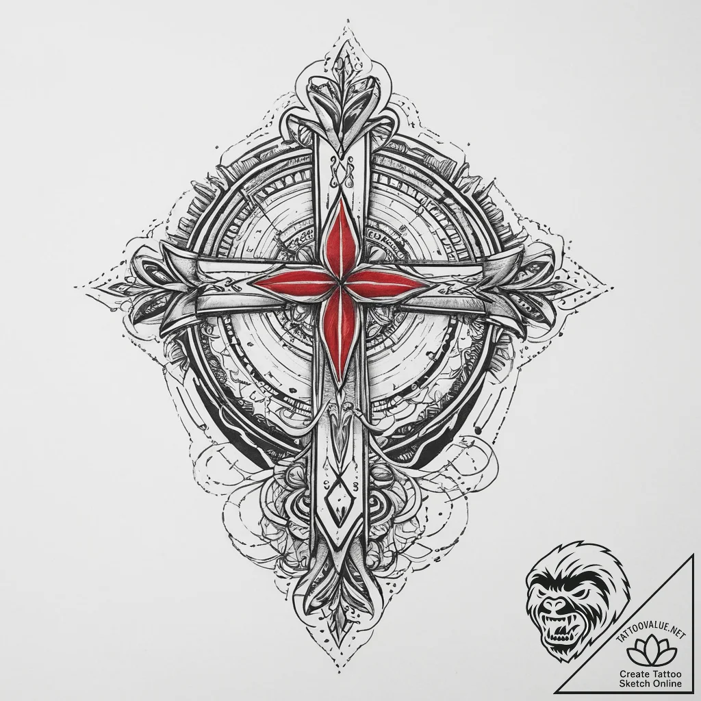 Tattoo sketch captain, artistic tattoo sketch... - tattoo sketch (№1755955643_0, 23.08.2025 13:27) — tattoovalue.net