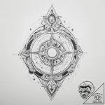 Tattoo sketch cosmic space, tattoo drawing ou… – tattoo sketch (№1755962037_0, 23.08.2025 15:13) — tattoovalue.net