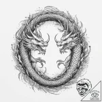 Tattoo sketch hands with a rope, ink illustra… – tattoo sketch (№1755963590_0, 23.08.2025 15:39) — tattoovalue.net