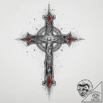 Tattoo sketch cosmic person, ink illustration… – tattoo sketch (№1755968601_0, 23.08.2025 17:03) — tattoovalue.net