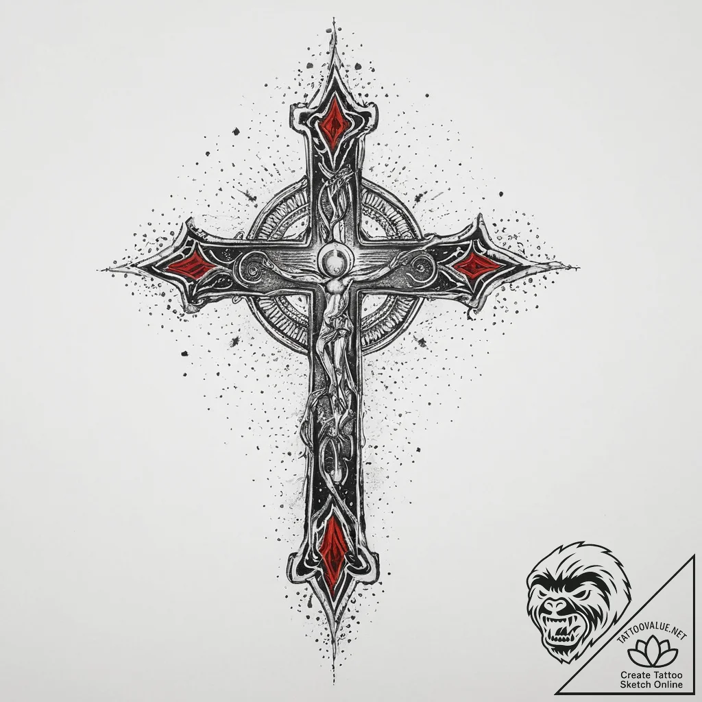 Tattoo sketch cosmic person, ink illustration... - tattoo sketch (№1755968601_0, 23.08.2025 17:03) — tattoovalue.net