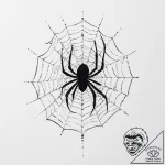 Tattoo sketch череп с паутиной, artistic tatt… – tattoo sketch (№1755968997_0, 23.08.2025 17:09) — tattoovalue.net