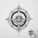 Tattoo sketch cosmic presence, artistic tatto… – tattoo sketch (№1755970159_0, 23.08.2025 17:29) — tattoovalue.net