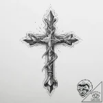 Tattoo sketch desert, ink illustration for ta… – tattoo sketch (№1755971740_0, 23.08.2025 17:55) — tattoovalue.net