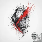 Tattoo sketch cosmic dimension, tattoo line a… – tattoo sketch (№1755973121_0, 23.08.2025 18:18) — tattoovalue.net