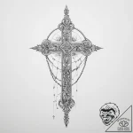 Tattoo sketch delicate chain tattoo, tattoo s… – tattoo sketch (№1755977265_0, 23.08.2025 19:27) — tattoovalue.net