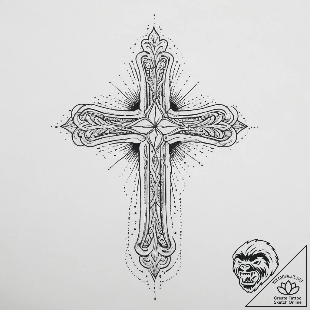 Tattoo sketch sand, tattoo line art, black ou... - tattoo sketch (№1755980716_0, 23.08.2025 20:25) — tattoovalue.net