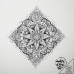 Tattoo sketch divine narrative, ink illustrat… – tattoo sketch (№1755989861_0, 23.08.2025 22:57) — tattoovalue.net