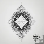 Tattoo sketch cosmic tale, concept art for ta… – tattoo sketch (№1755990668_0, 23.08.2025 23:11) — tattoovalue.net