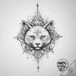 Tattoo sketch cosmic fable, concept art for t… – tattoo sketch (№1755994695_0, 24.08.2025 00:18) — tattoovalue.net