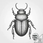 Tattoo sketch carpet beetle, tattoo line art,… – tattoo sketch (№1755995899_0, 24.08.2025 00:38) — tattoovalue.net