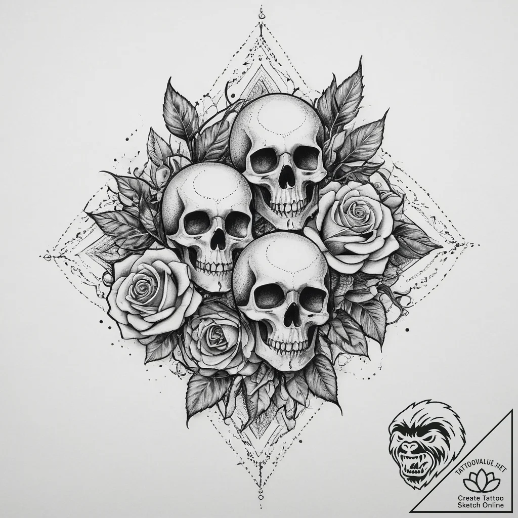 Tattoo sketch journey, tattoo drawing outline... - tattoo sketch (№1756001510_0, 24.08.2025 02:11) — tattoovalue.net