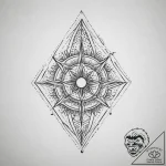 Tattoo sketch needle, artistic tattoo sketch,… – tattoo sketch (№1756001925_0, 24.08.2025 02:18) — tattoovalue.net