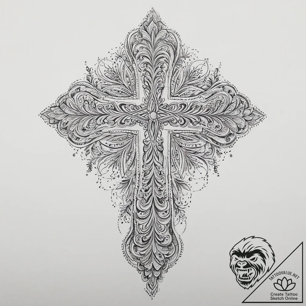 Tattoo sketch genuine, tattoo drawing outline... - tattoo sketch (№1756002327_0, 24.08.2025 02:25) — tattoovalue.net