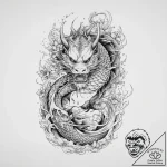 Tattoo sketch edge, tattoo line art, clean li… – tattoo sketch (№1756003173_0, 24.08.2025 02:39) — tattoovalue.net