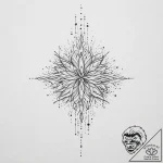 Tattoo sketch matrix falling code, artistic t… – tattoo sketch (№1756003972_0, 24.08.2025 02:52) — tattoovalue.net