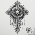Tattoo sketch cosmic ghost, tattoo sketch des… – tattoo sketch (№1756008808_0, 24.08.2025 04:13) — tattoovalue.net