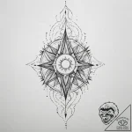 Tattoo sketch cosmic self, tattoo drawing out… – tattoo sketch (№1756009207_0, 24.08.2025 04:20) — tattoovalue.net