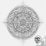 Tattoo sketch lock, concept art for tattoo, o… – tattoo sketch (№1756010815_0, 24.08.2025 04:46) — tattoovalue.net