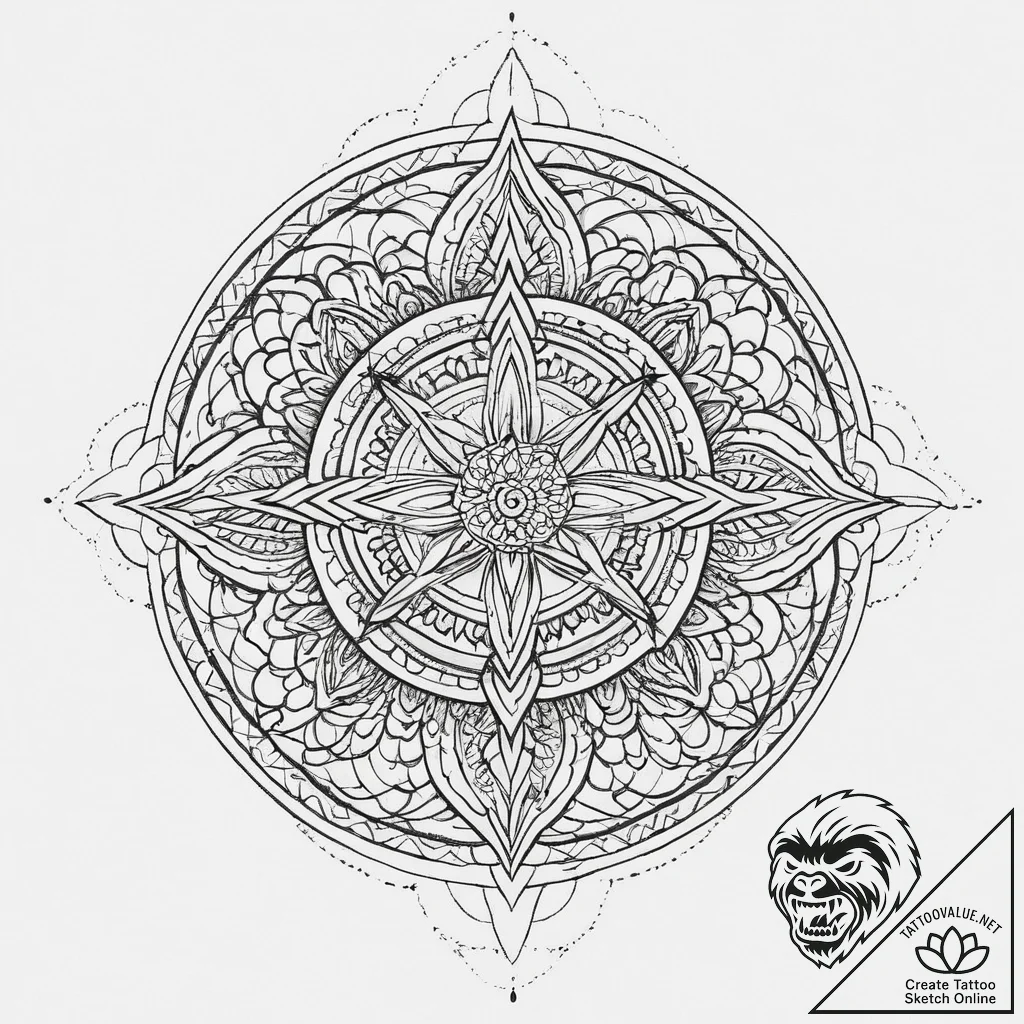 Tattoo sketch lock, concept art for tattoo, o... - tattoo sketch (№1756010815_0, 24.08.2025 04:46) — tattoovalue.net