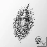 Tattoo sketch mission, tattoo flash sheet des… – tattoo sketch (№1756013828_0, 24.08.2025 05:37) — tattoovalue.net