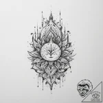 Tattoo sketch spiritual soil, tattoo drawing… – tattoo sketch (№1756015445_0, 24.08.2025 06:04) — tattoovalue.net