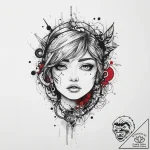 Tattoo sketch ruby, tattoo drawing outline, s… – tattoo sketch (№1756018278_0, 24.08.2025 06:51) — tattoovalue.net